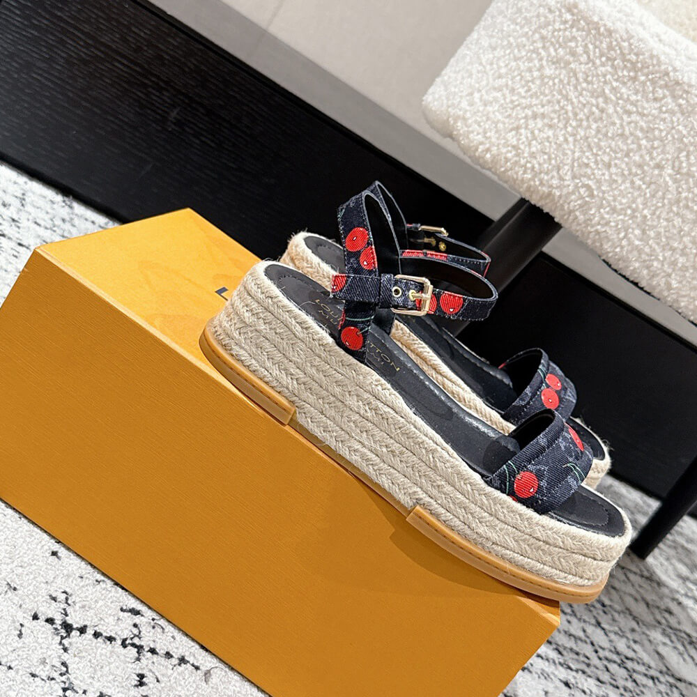 LV x TM Maya Platform Sandal