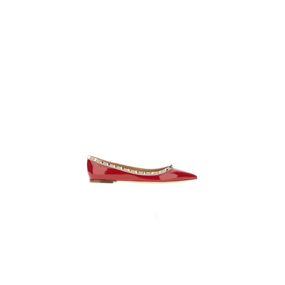 VALENTINO ROCKSTUD BALLET FLAT