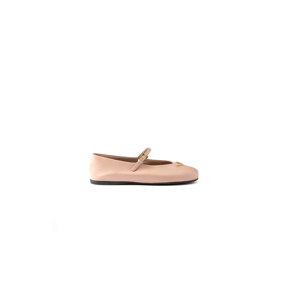 PRADA Nappa leather ballerinas