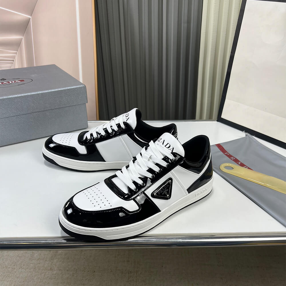 Prada Downtown nappa leather sneakers